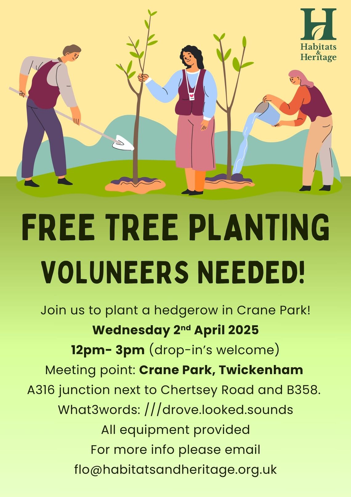 HH hedge planting