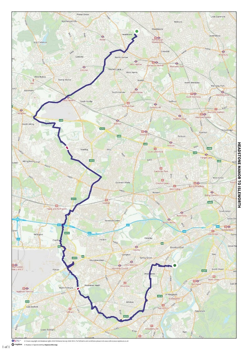 Overall route